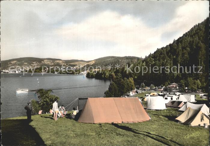 Gerardmer Vosges Camping am See