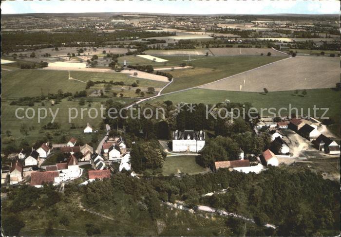 Germiny Fliegeraufnahme mit Schloss