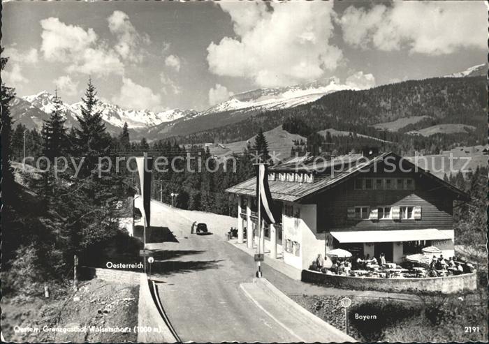 Walserschanz Kleinwalsertal Grenzgasthof