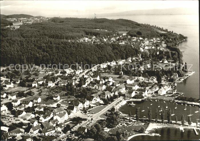 Unteruhldingen Fliegeraufnahme Partie am Bodensee