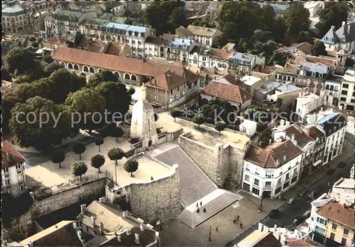 Verdun Meuse Fliegeraufnahme mit Siegessaeule