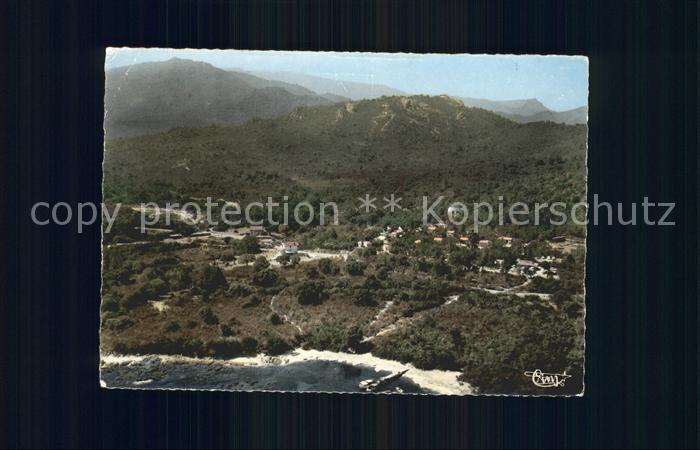 Corse Ile de Fliegeraufnahme mit Strand