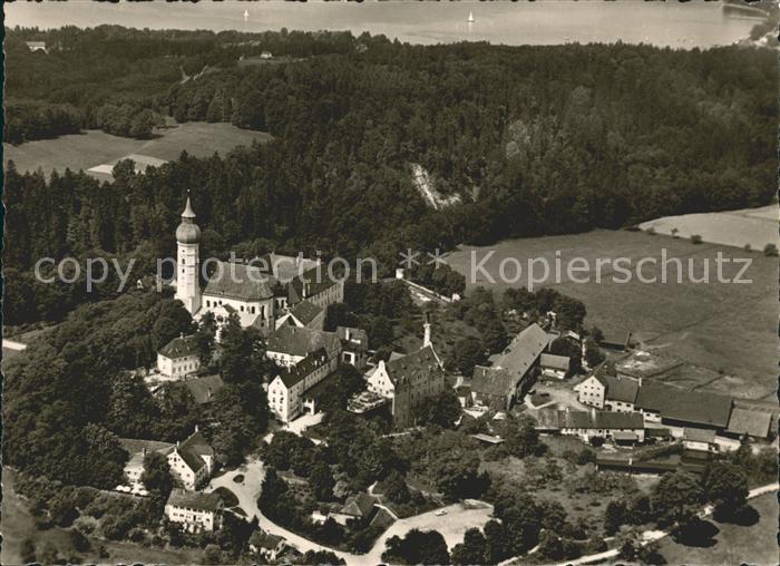 Kloster Andechs Fliegeraufnahme