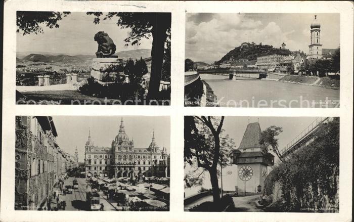Graz Steiermark Panorama Teilansichten
