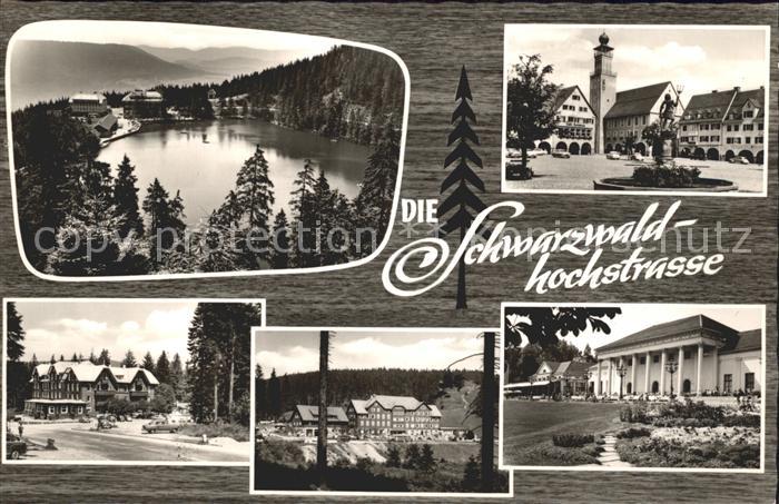 Schwarzwald Schwarzwaldhochstrasse Teilansichten