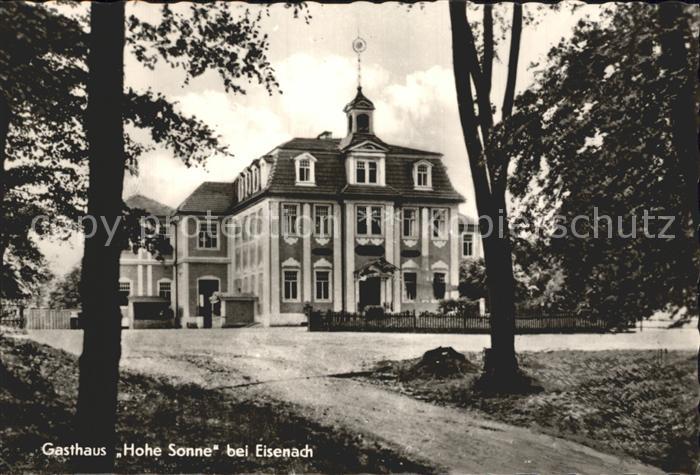 Eisenach Thueringen Gasthaus Hohe Sonne