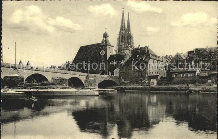 REGENSBURG Bayern Donaupartie Dom