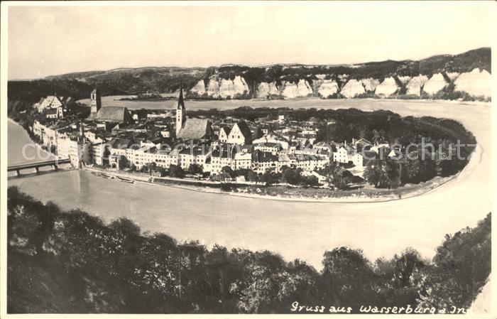 Wasserburg Inn Fliegeraufnahme