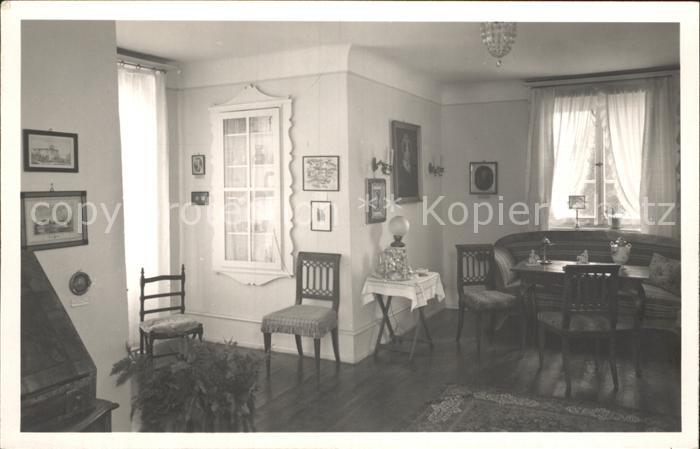Meersburg Bodensee Annettes Paradezimmer im Fuerstenhaeusle Meersburg