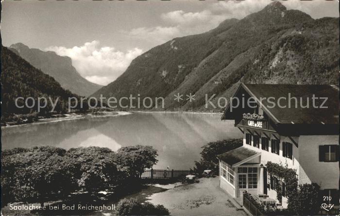 Bad Reichenhall Saalachsee Cafe am See