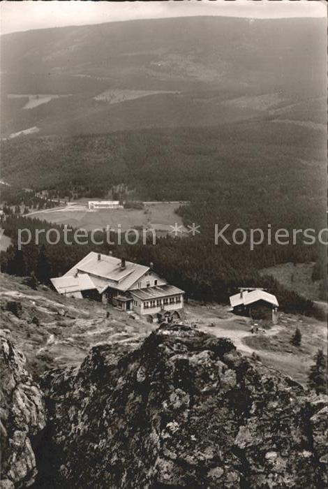 Arberhuette Schwebelift Brenneshotel Bayer Wald
