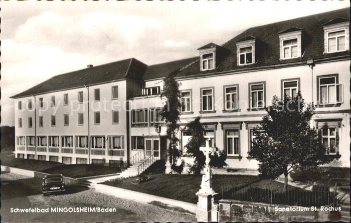 Mingolsheim Schwefelbad Sanatorium St Rochus