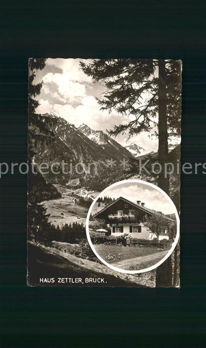 Bruck Bad Hindelang Haus Zettler