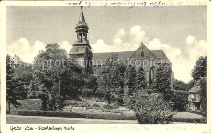 GOSLAR Harz Niedersachsen Frankenberger Kirche