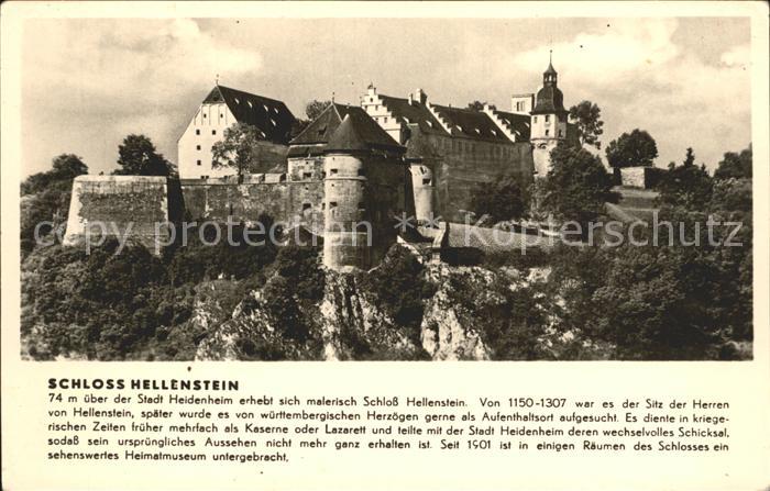 Heidenheim Brenz Schloss Hellenstein
