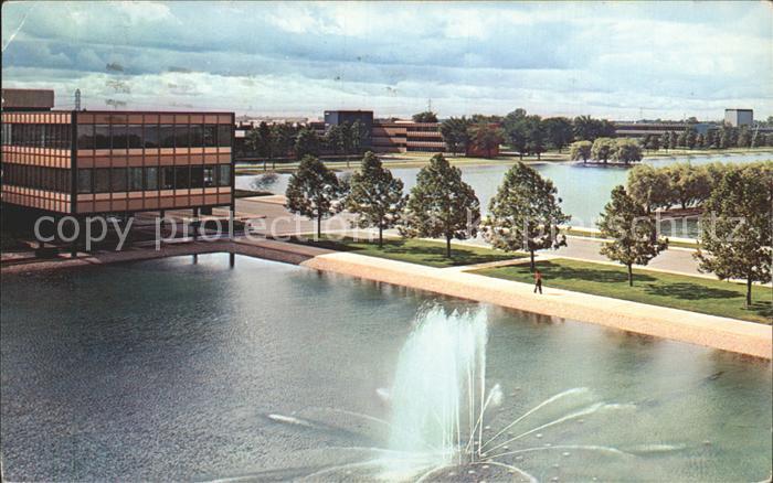 Warren Michigan General Motors Technical Center Fontaene