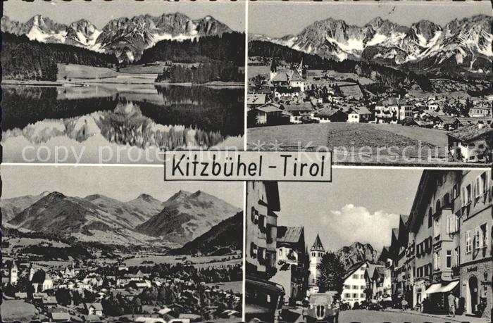 Kitzbuehel Tirol Panorama Teilansichten