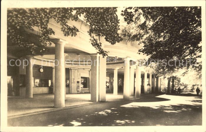 Bad Liebenstein Kuranlagen Wandelhalle