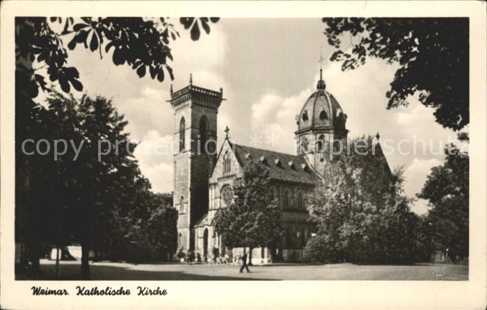 Weimar Thueringen Kath Kirche