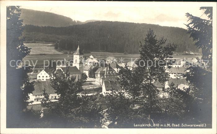 Lenzkirch Hochschwarzwald BW Teilansicht