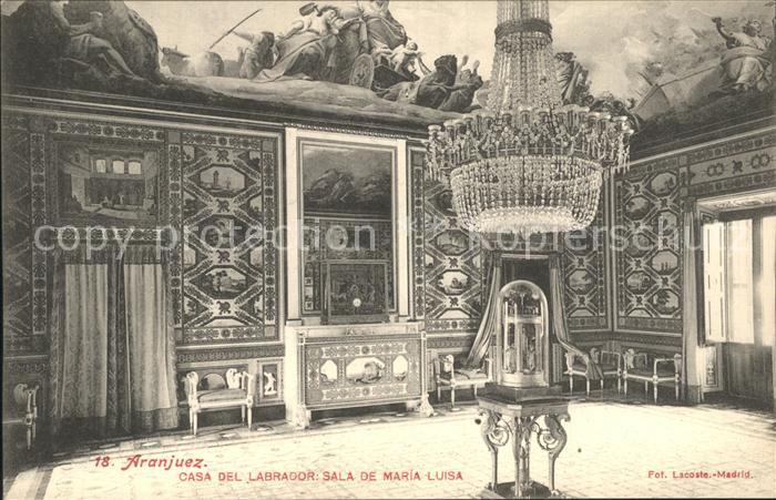 Aranjuez Casa del Labrador Sala de Maria Luisa