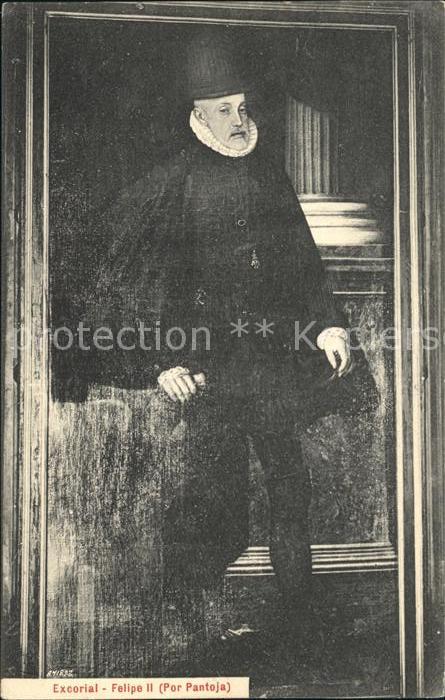 El Escorial Portrait Felipe II Por Pantoja