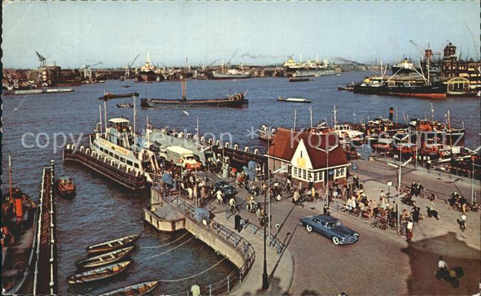 Amsterdam Niederlande Gezicht op het Y