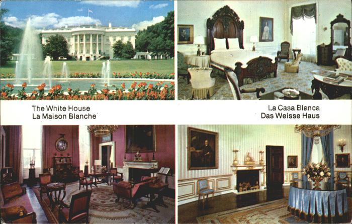 Washington DC The White House Details