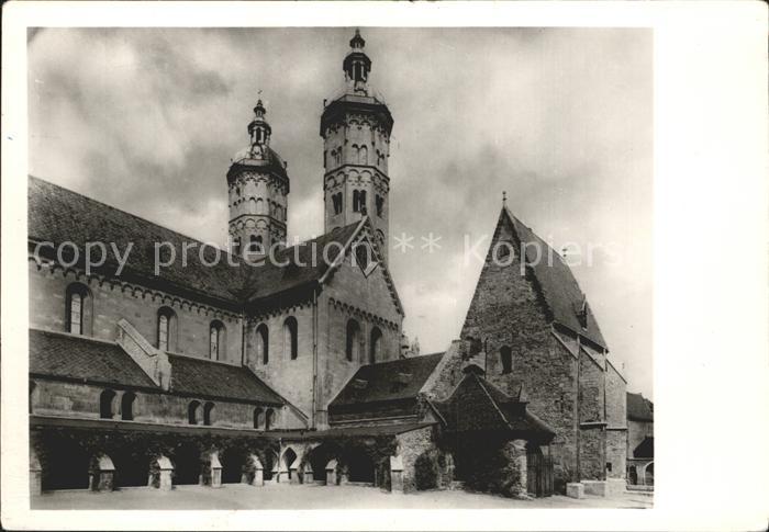 Naumburg Saale Dom Blick vom Kreuzhof