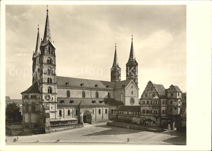 Bamberg Dom und Kanzleibau der Alten Hofhaltung