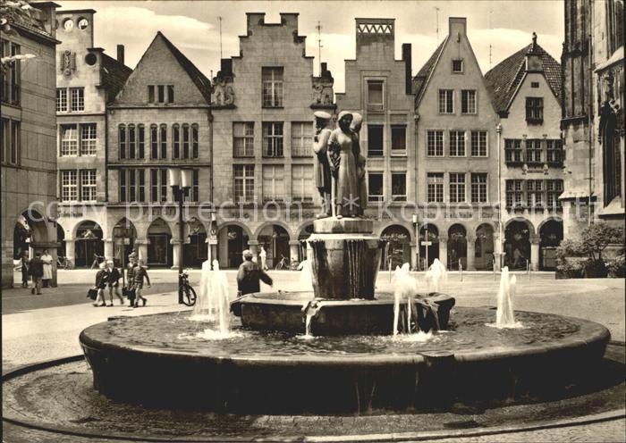 Muenster Westfalen Lambertusbrunnen