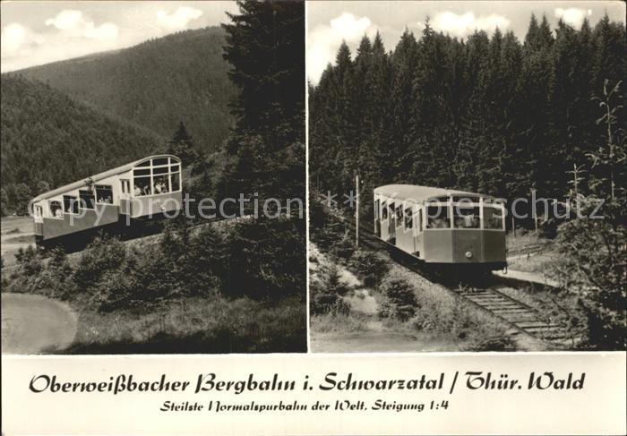 Oberweissbach Oberweissbacher Bergbahn im Schwarzatal