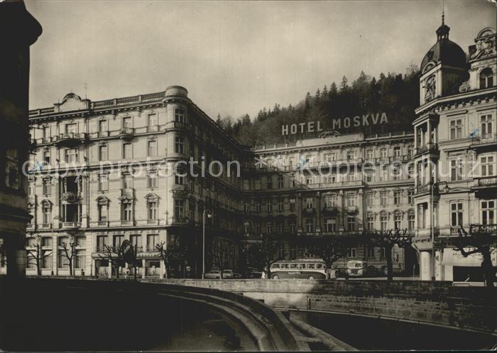 Karlovy Vary The Cedok Grandhotel Moskva