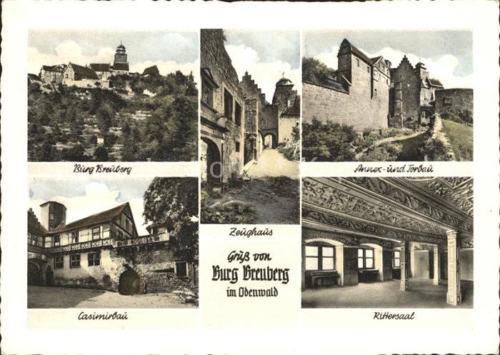 Neustadt Odenwald Burg Breuberg Annex und Torbau Casimirbau Rittersaal