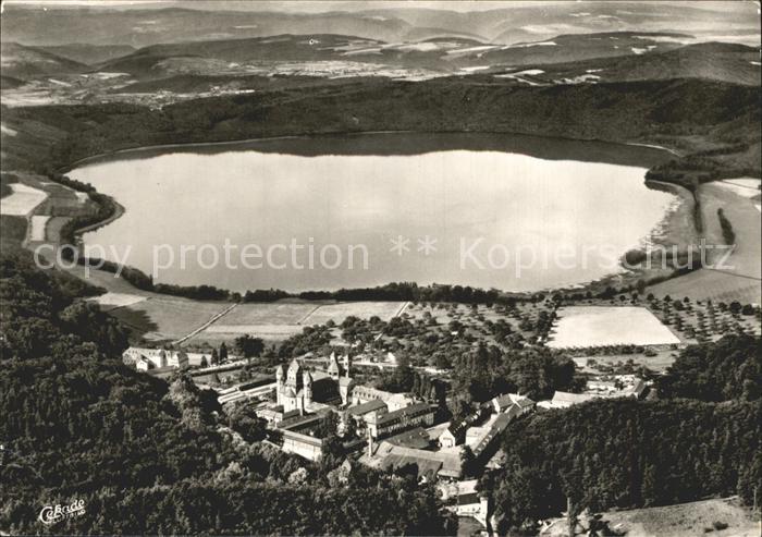 Maria Laach Glees Abtei Maria Laach Fliegeraufnahme