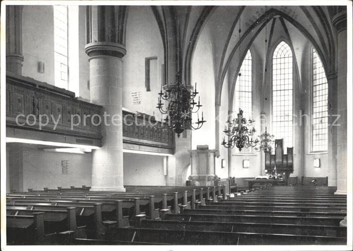 BERLIN CITY Alte Kirche am Markt Inneres