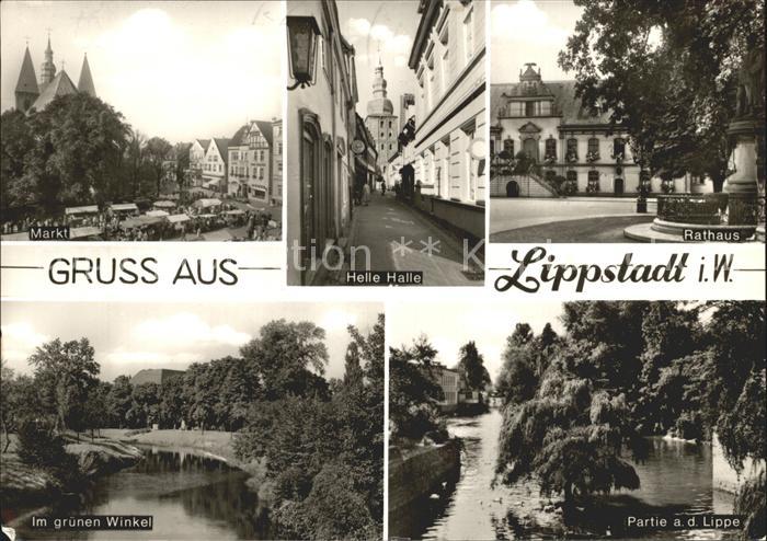 Lippstadt Markt Helle Halle Rathaus Im gruenen Winkel Lippepartie