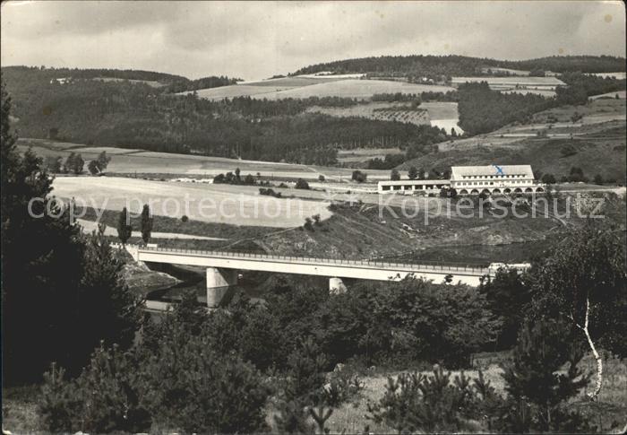 Slapske Jezero Zotavovna ROH Panorama Autobahnbruecke
