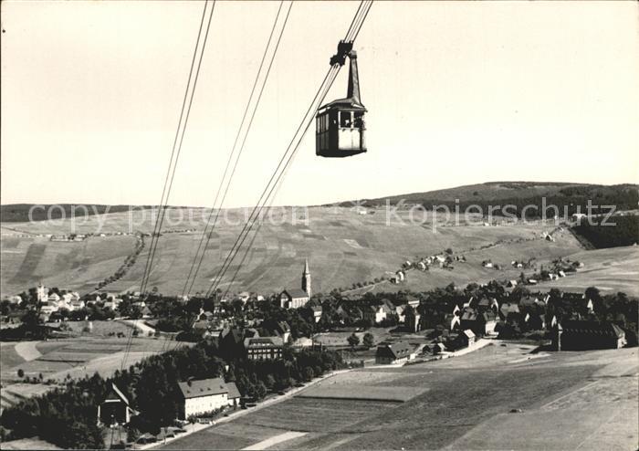 Oberwiesenthal Erzgebirge Fichtelberg Schwebebahn