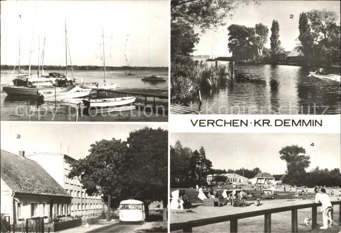 Verchen Kummerower See Peene Teilansicht Naherholungszentrum