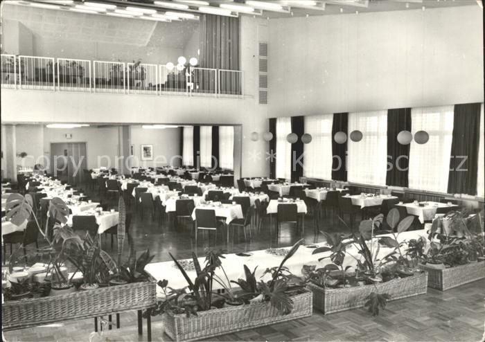 Heubach Thueringen FDGB Erholungsheim Hermann Duncker Speisesaal