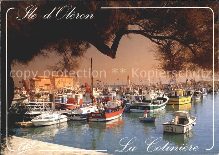 Ile d Oleron La Cotiniere Port Bateaux