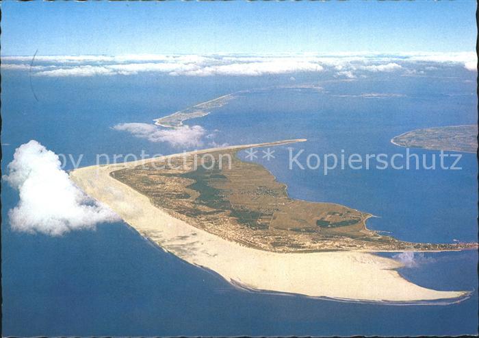 Amrum Fliegeraufnahme Nordseeinsel Kniepsand Insel Sylt Insel Foehr