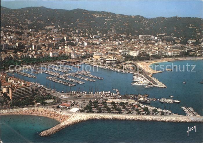 Cannes Alpes-Maritimes Port Cote d Azur vue aerienne