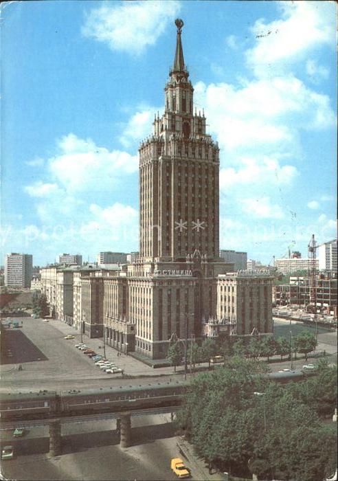 Moscow Moskva Hotel Leningradskaja