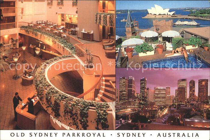 Sydney New South Wales Old Sydney Parkroyal Hotel Restaurant Downtown Opera Hous