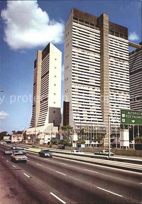 Caracas Edificios Parque Central Avenida Bolivar