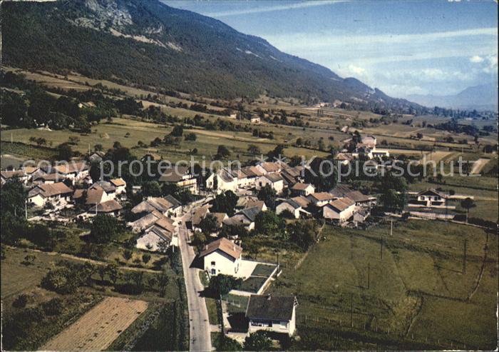 Anglefort Vue generale aerienne