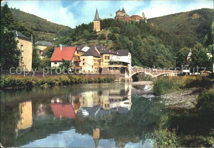 Vianden Vallee de l'Our Chateau Hockelstour Pont