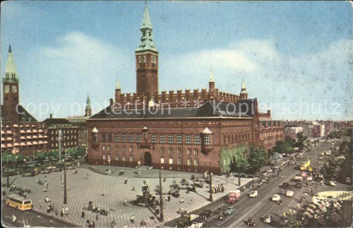 Kobenhavn Radhuspladsen Rathausplatz